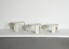 Gianfranco Frattini for Cassina Large Nesting / Stacking Tables, Italy, 1970s