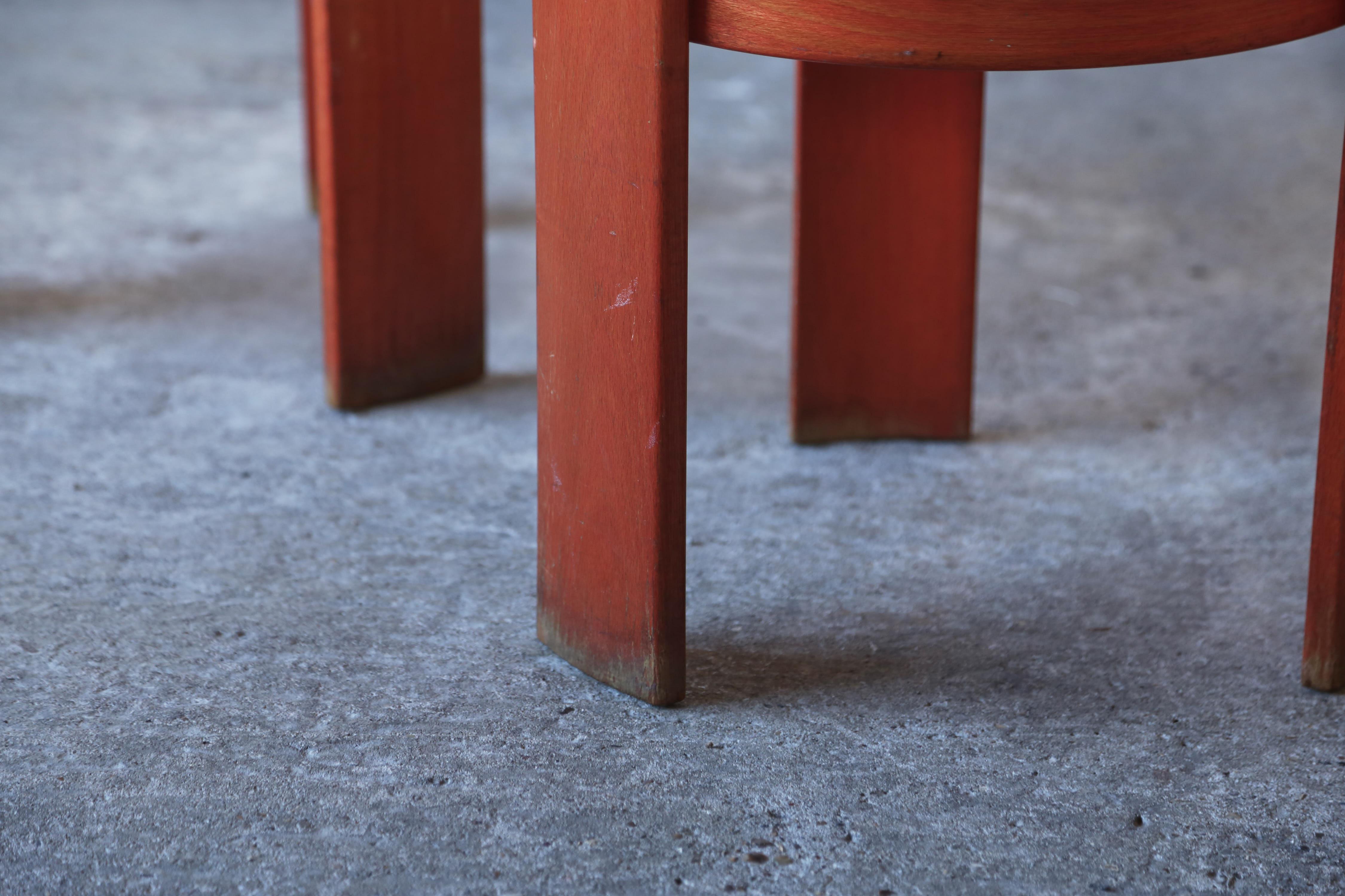 Gianfranco Frattini for Cassina Nesting / Stacking Tables, Italy, 1970s For Sale 7