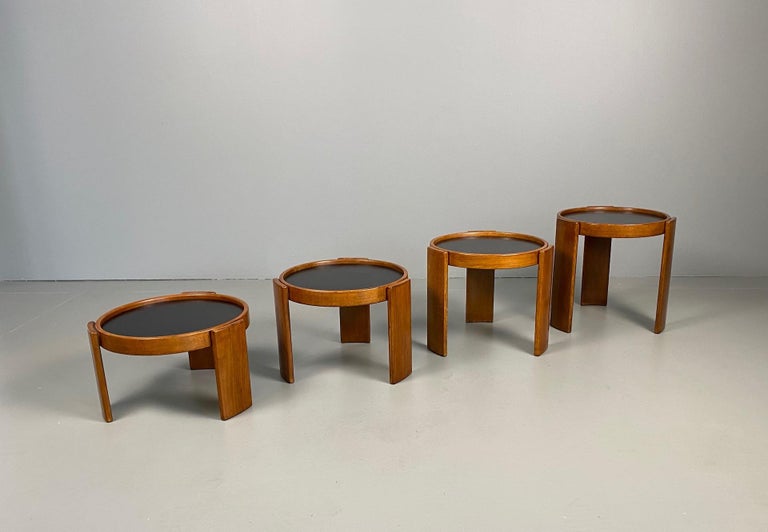 Gianfranco Frattini for Cassina Nesting Tables at 1stDibs