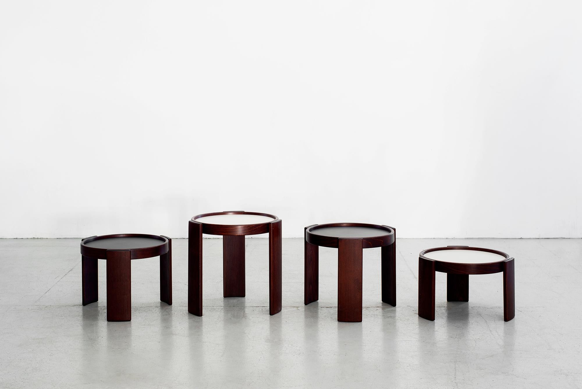 Gianfranco Frattini for Cassina Nesting Tables at 1stDibs