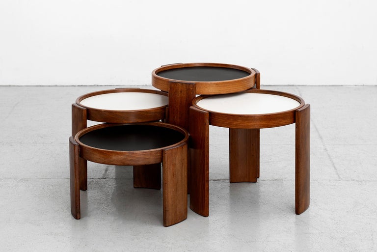 Gianfranco Frattini for Cassina Nesting Tables at 1stDibs