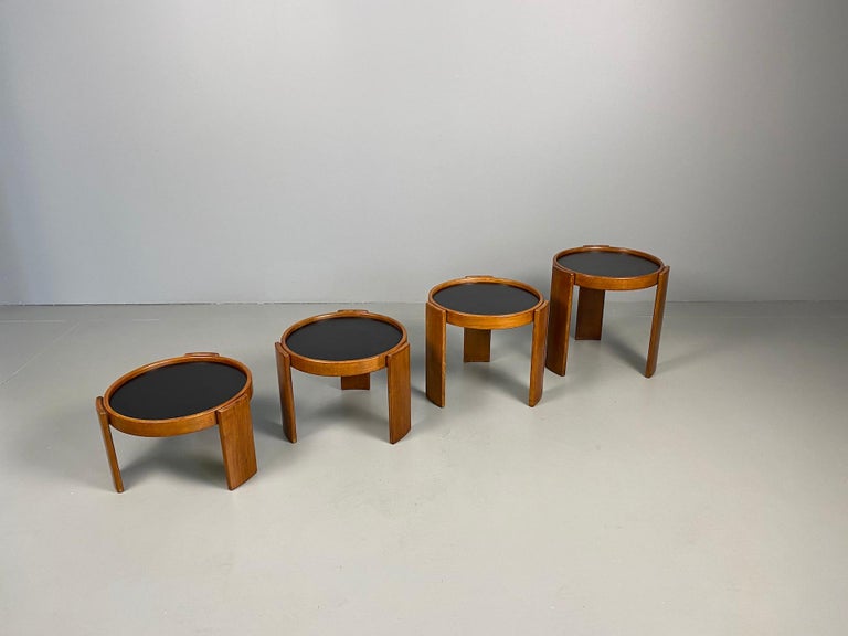 Gianfranco Frattini for Cassina Nesting Tables at 1stDibs