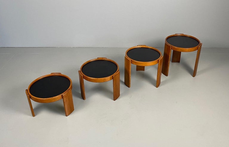 Gianfranco Frattini for Cassina Nesting Tables at 1stDibs
