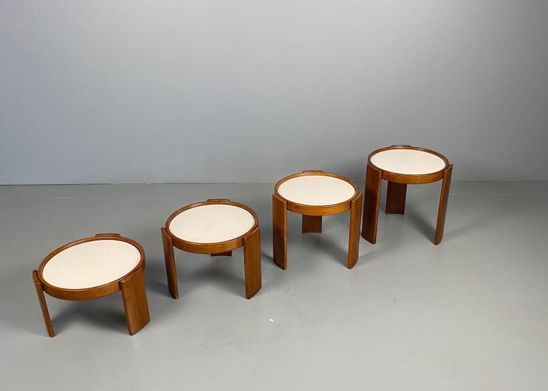 Gianfranco Frattini for Cassina Nesting Tables at 1stDibs