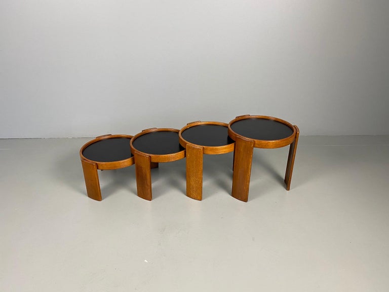 Gianfranco Frattini for Cassina Nesting Tables at 1stDibs