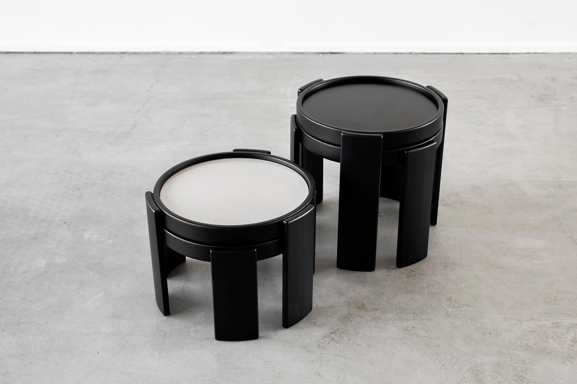 Gianfranco Frattini for Cassina Nesting Tables 1