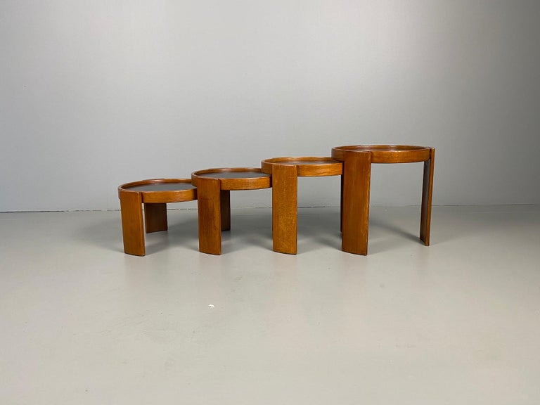 Gianfranco Frattini for Cassina Nesting Tables at 1stDibs