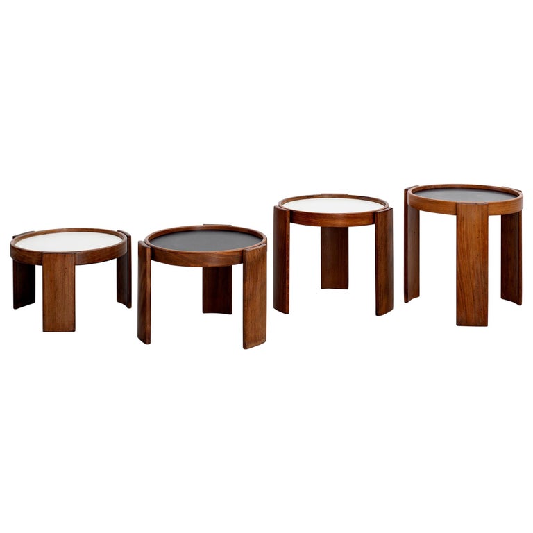 Gianfranco Frattini for Cassina Nesting Tables at 1stDibs