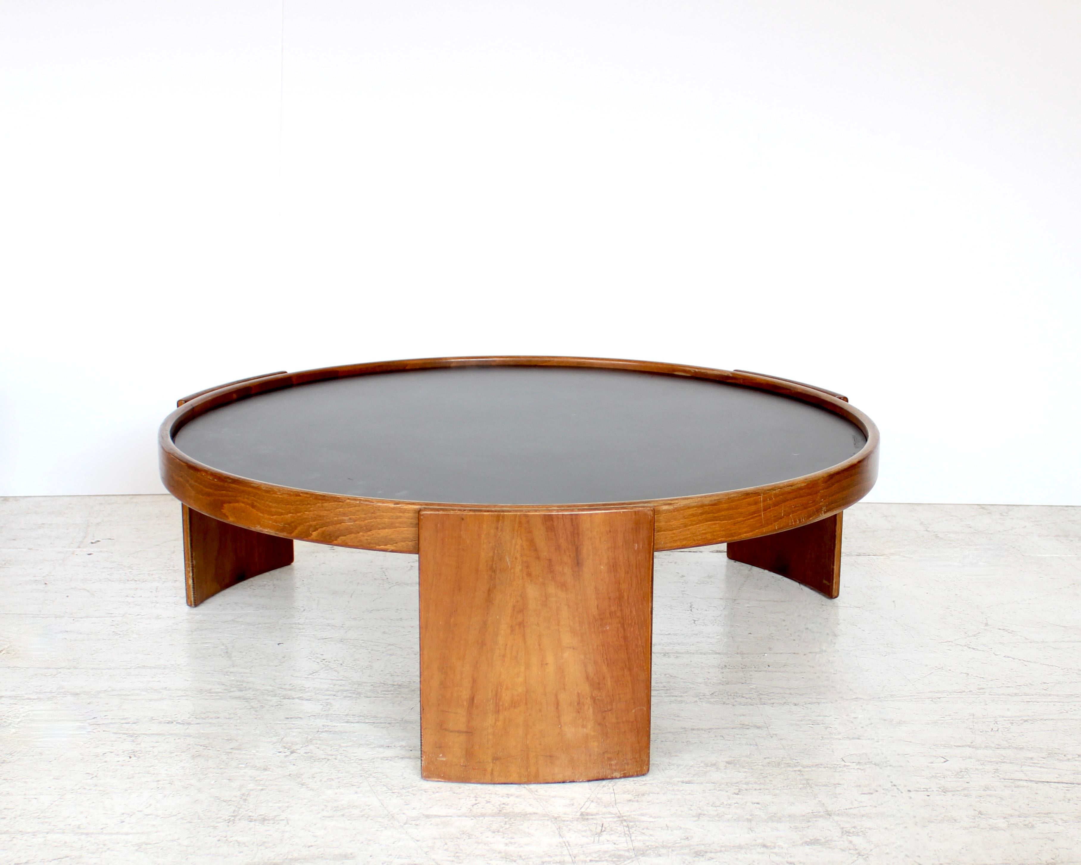 Gianfranco Frattini für Cassina Kaffee-Paar  Tische für Cassina Model No. 783 im Angebot 5