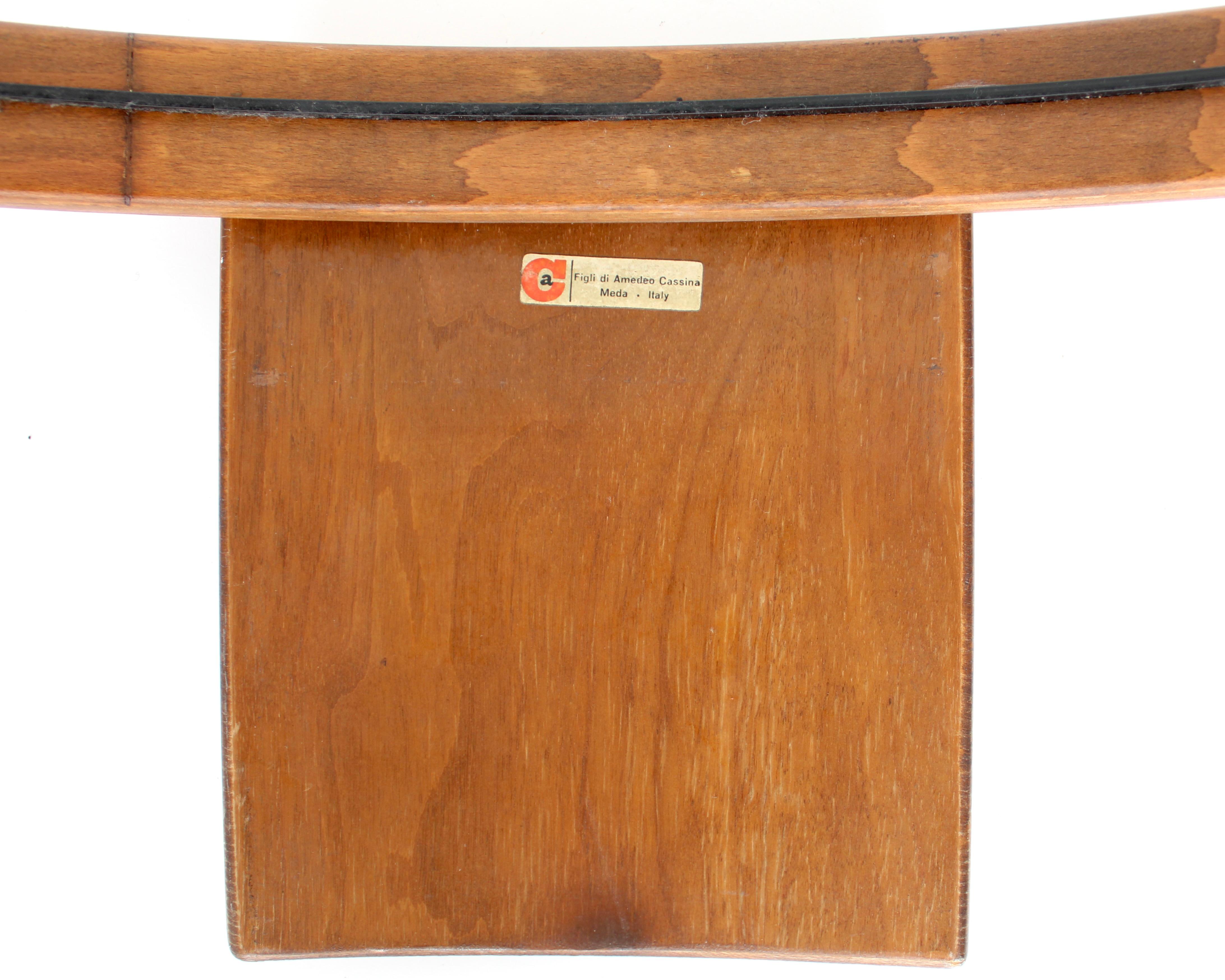 Gianfranco Frattini für Cassina Kaffee-Paar  Tische für Cassina Model No. 783 im Angebot 12