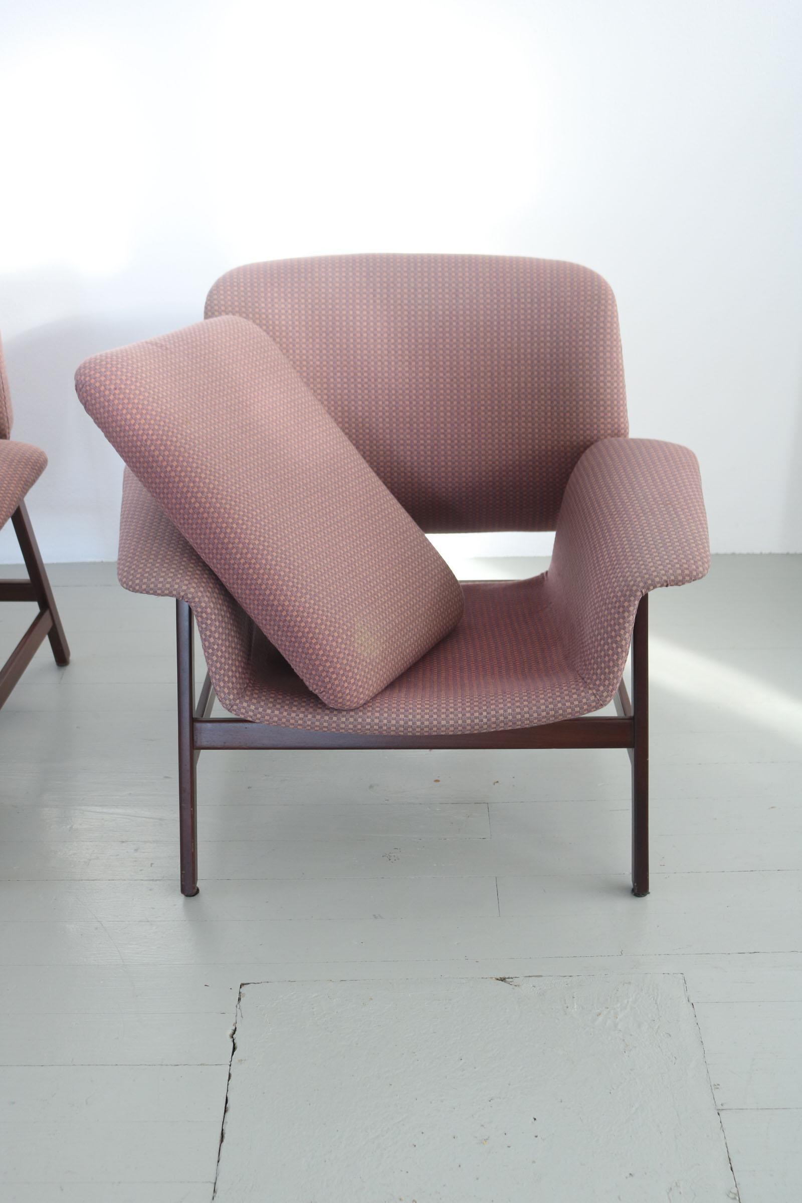 Ensemble de 2 chaises « Modèle 849 » de Gianfranco Frattini pour Cassina, 1958 en vente 13
