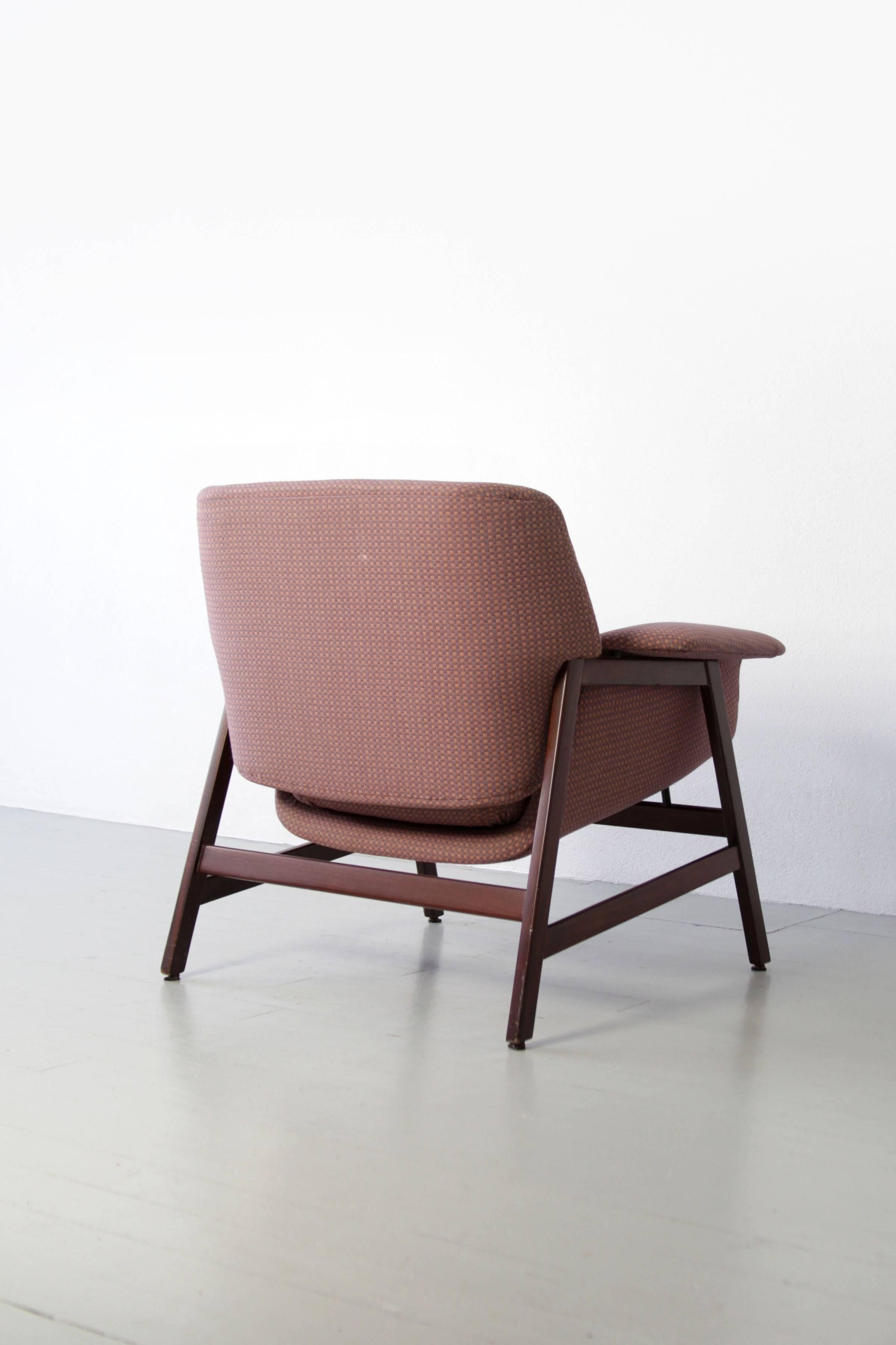 Ensemble de 2 chaises « Modèle 849 » de Gianfranco Frattini pour Cassina, 1958 en vente 1