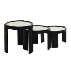 Gianfranco Frattini for Cassina Set of 3 "783" Nesting Tables, Italy 1960s