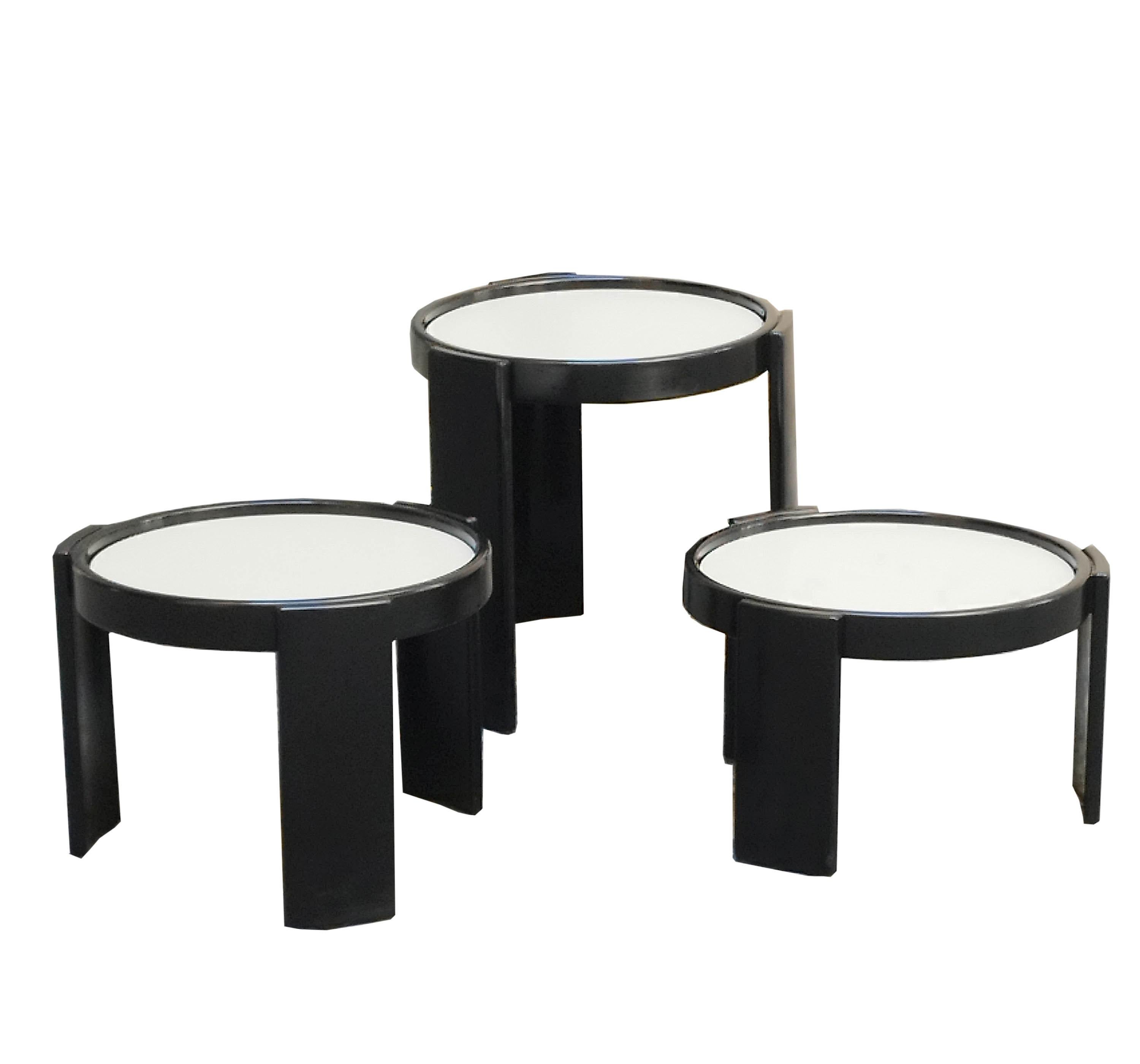 Gianfranco Frattini for Cassina Set of 3 