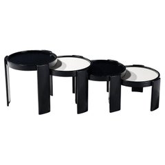 Gianfranco Frattini for Cassina Set of Four '780' Nesting Tables 