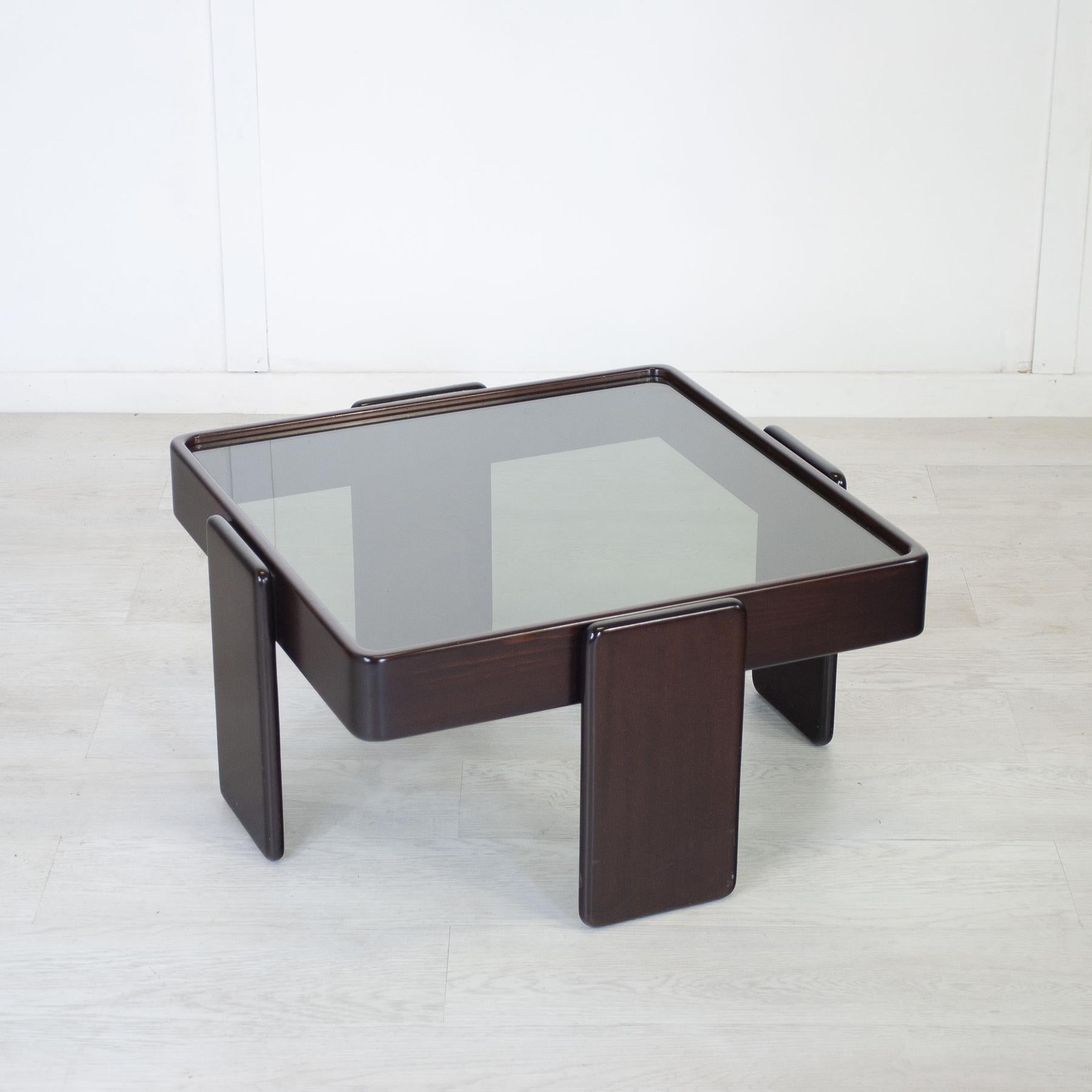 Gianfranco Frattini for Cassina  set of two coffee table mid 60s. 2