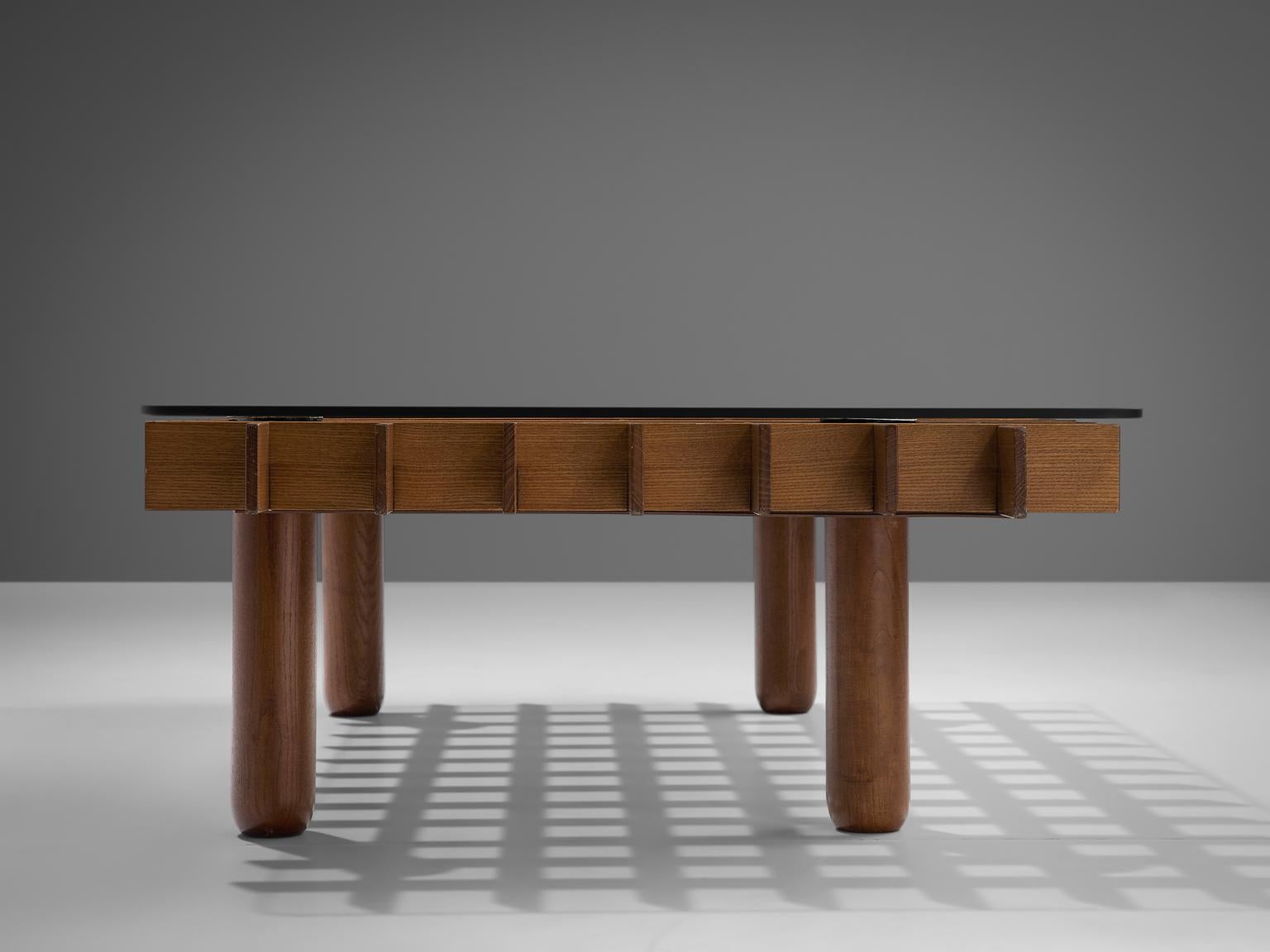 Gianfranco Frattini Graphical Kyoto Coffee Table In Good Condition In Waalwijk, NL