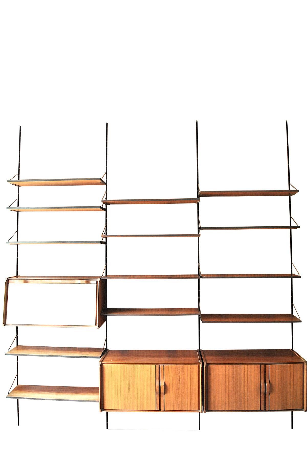 Mid-Century Modern Gianfranco Frattini La Permanente Cantù Bookcase