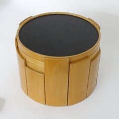 Gianfranco Frattini Large Version Nesting Tables for Cassina, Italy, 1966