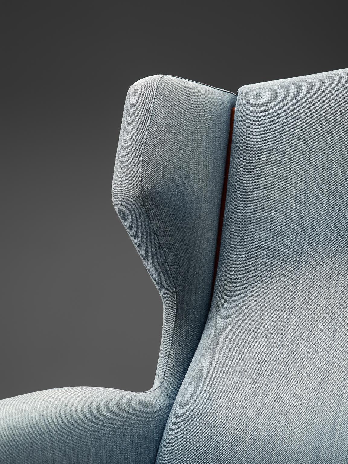 Fabric Gianfranco Frattini Lounge Chair for Cassina