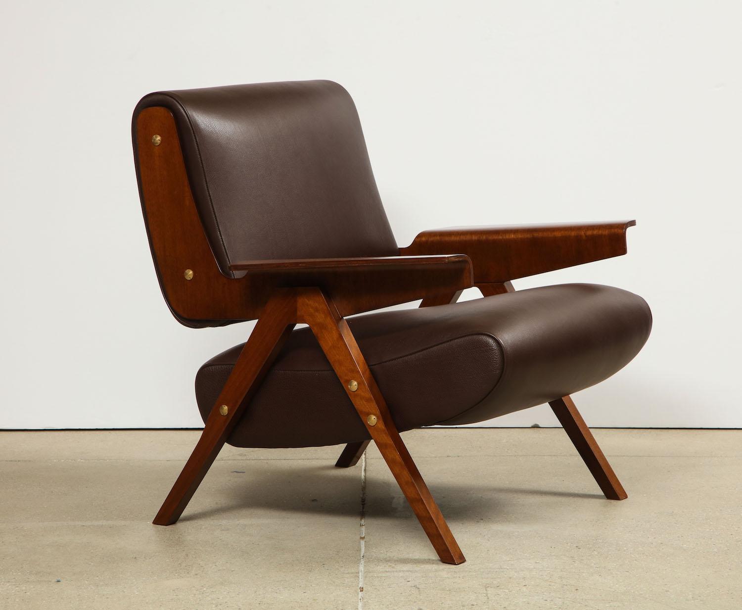 Mid-Century Modern Gianfranco Frattini Lounge Chairs