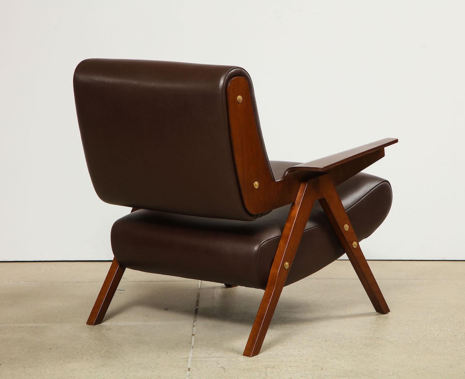 Italian Gianfranco Frattini Lounge Chairs