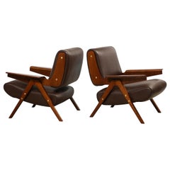 gianfranco frattini chair Gianfranco Frattini Lounge Chairs