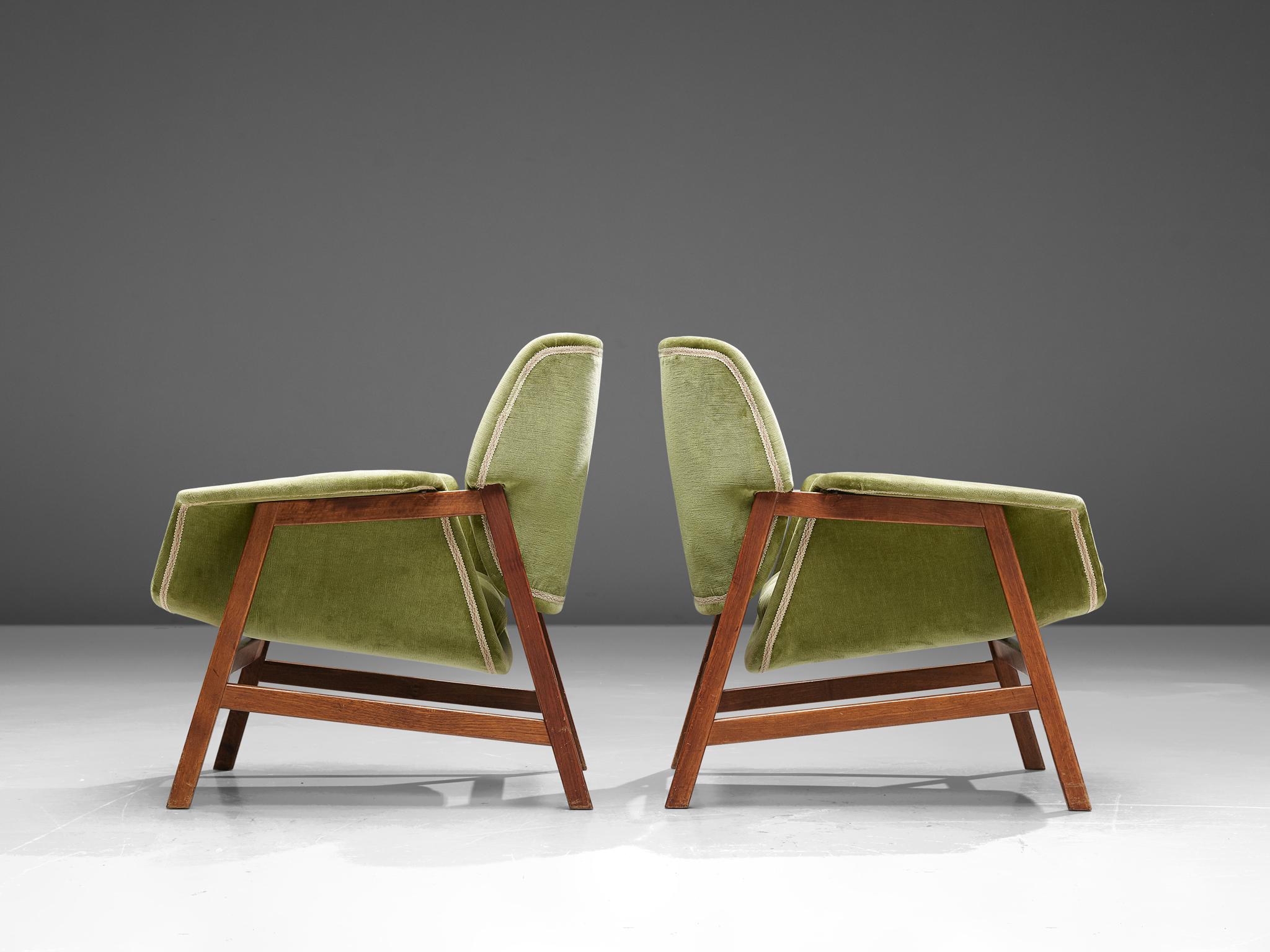 Gianfranco Frattini Lounge Chairs Model '849' for Cassina In Good Condition In Waalwijk, NL