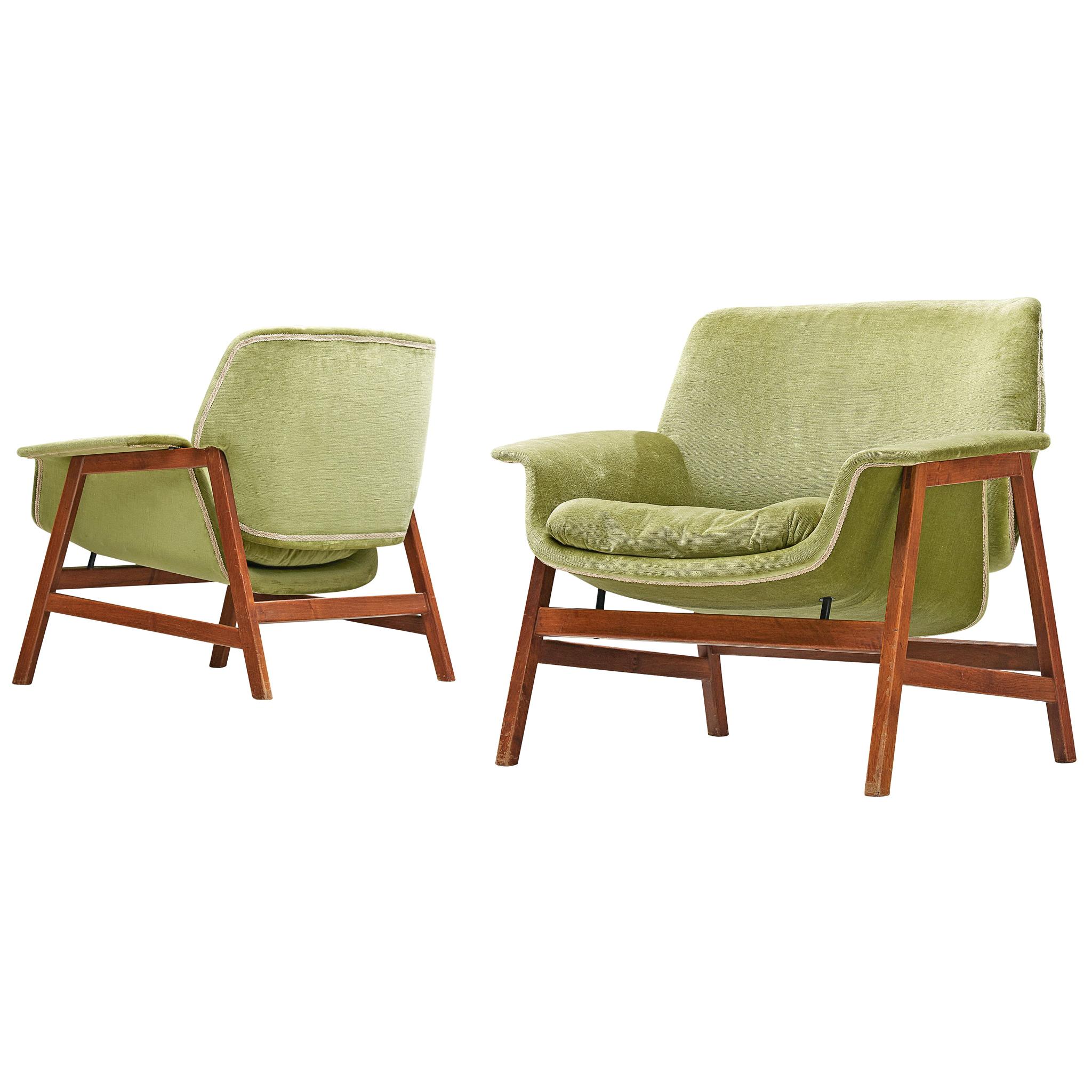Gianfranco Frattini Lounge Chairs Model '849' for Cassina