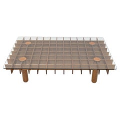 Gianfranco Frattini Mid-Century Italian Coffee Table "Kioto" for Knoll, 1974