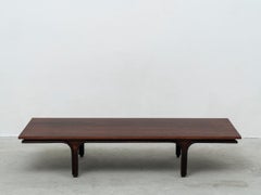 Gianfranco Frattini Midcentury Mod 514 Large Rosewood Low Table for Bernini 1956
