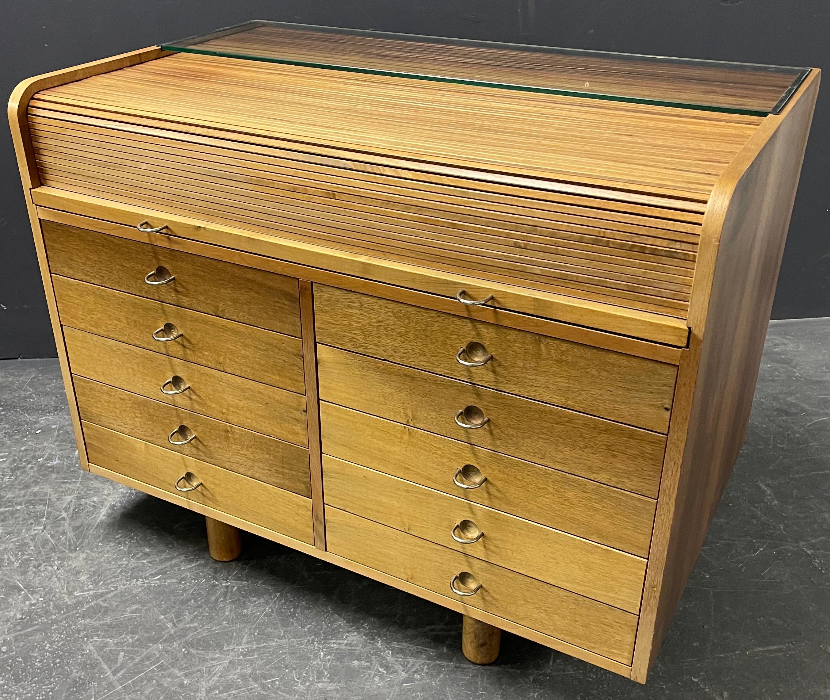 Gianfranco Frattini Mod. 804 Rolltop Desk For Sale 3