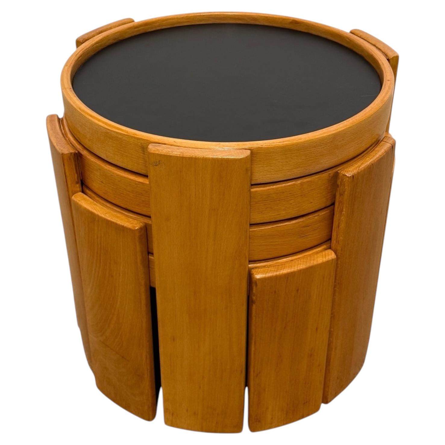 What were nesting tables used for?