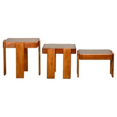 Wood Nesting Tables and Stacking Tables