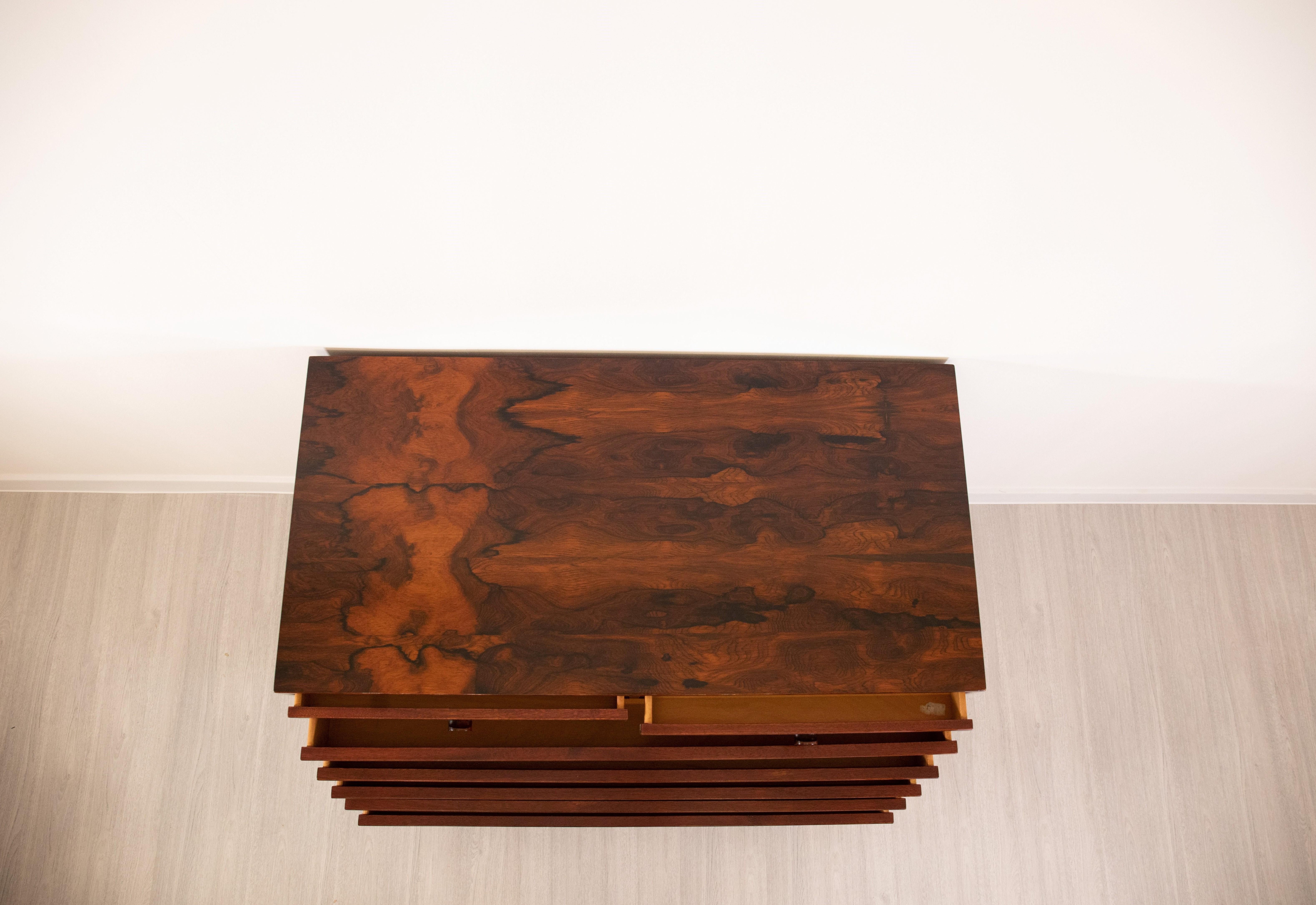 Gianfranco Frattini para Bernini- Cómoda serie 550, 1956 en venta 1