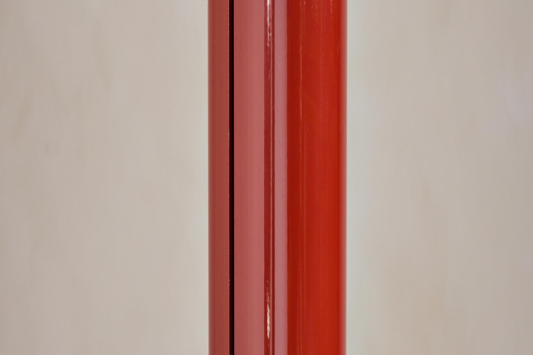 Gianfranco Frattini Red Floor Lamp For Sale 4