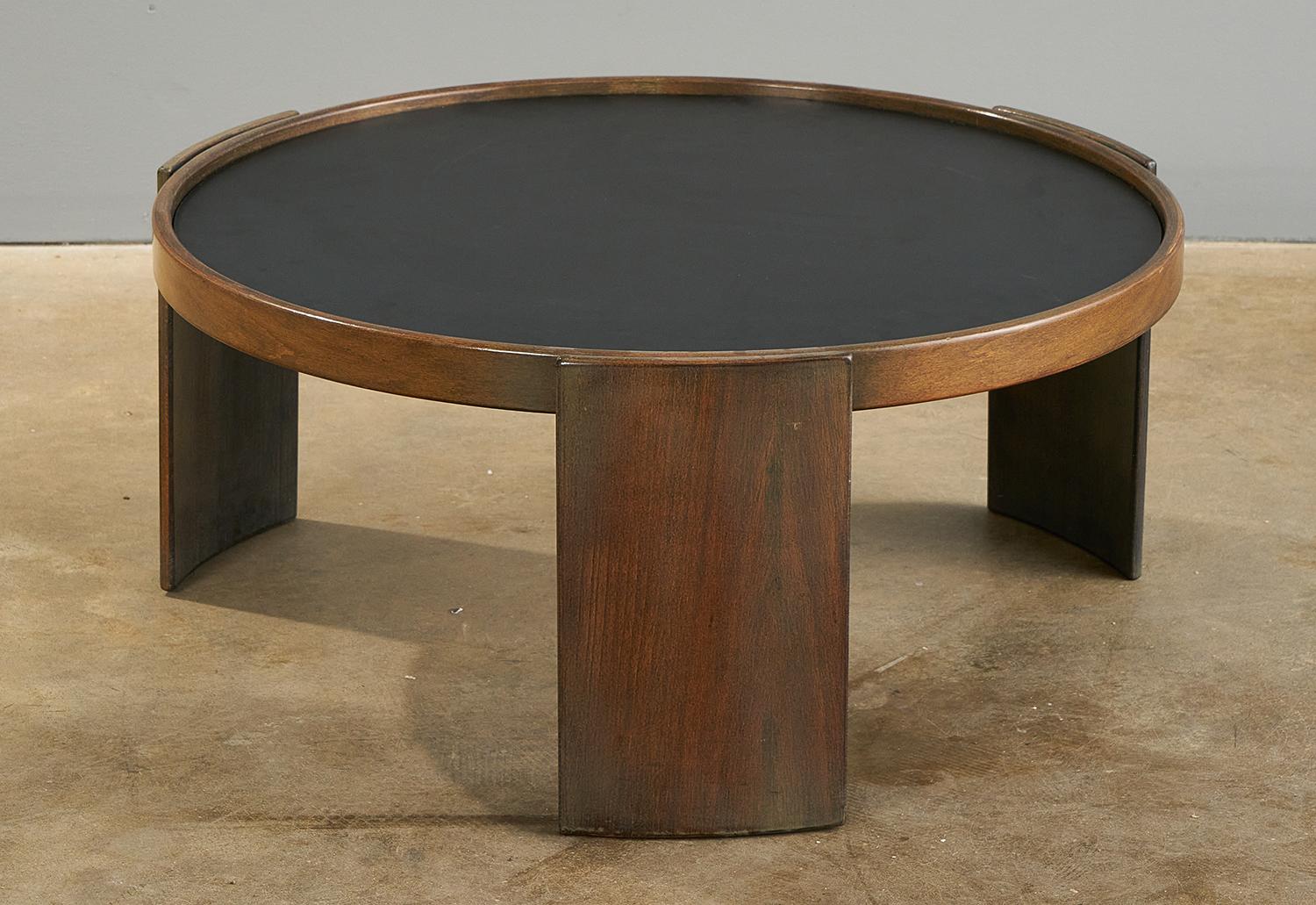 Gianfranco Frattini Reversible Top Coffee Table, Cassina c1960s For Sale 3
