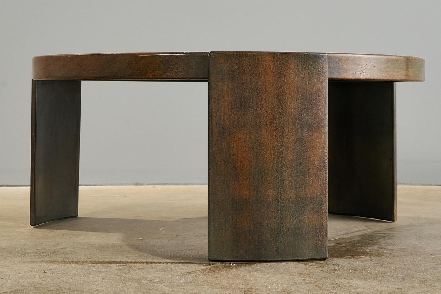 Italian Gianfranco Frattini Reversible Top Coffee Table, Cassina c1960s For Sale