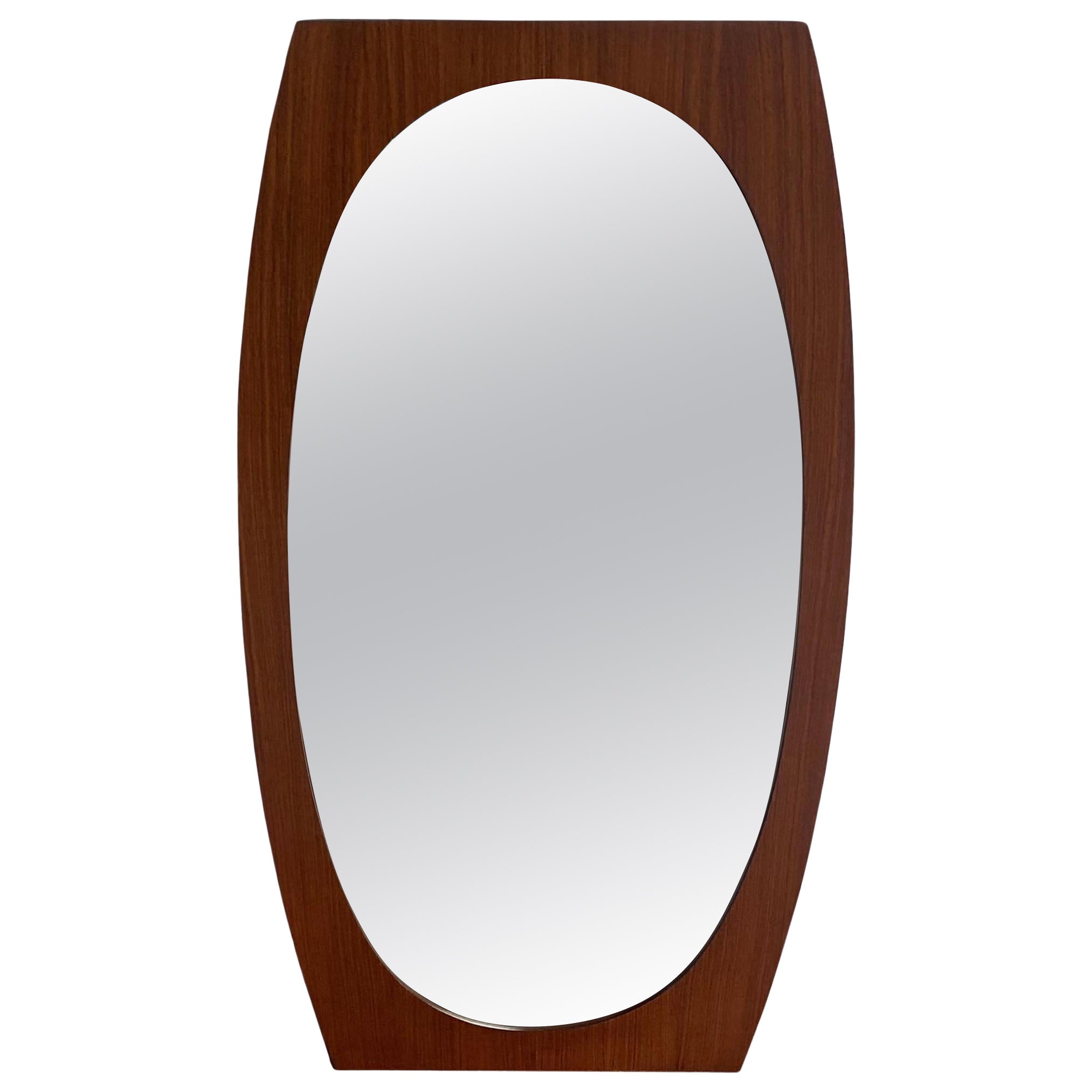 Gianfranco Frattini, Rosewood Mirror, 1970