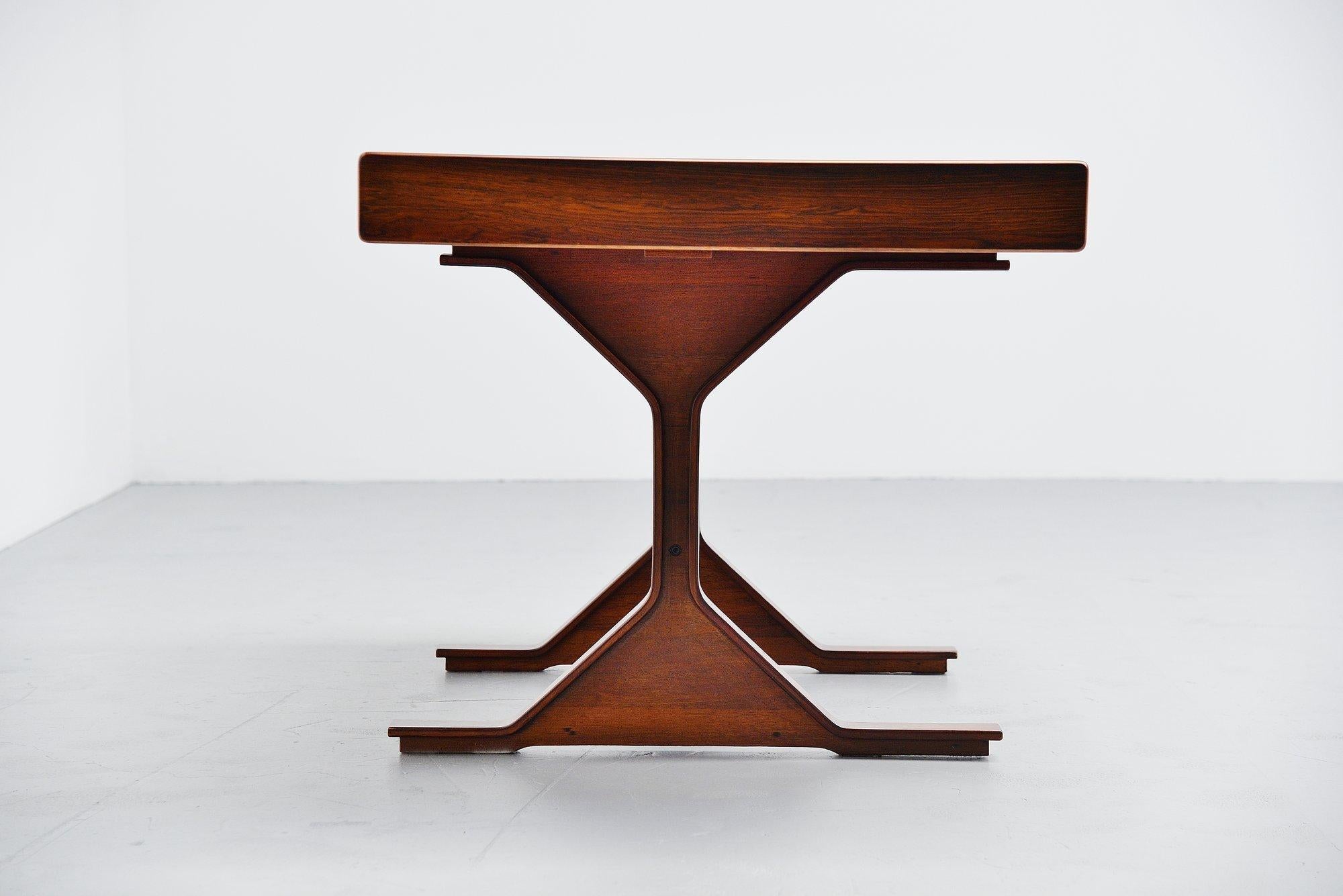 Gianfranco Frattini Rosewood Writing Desk Bernini, 1957 1