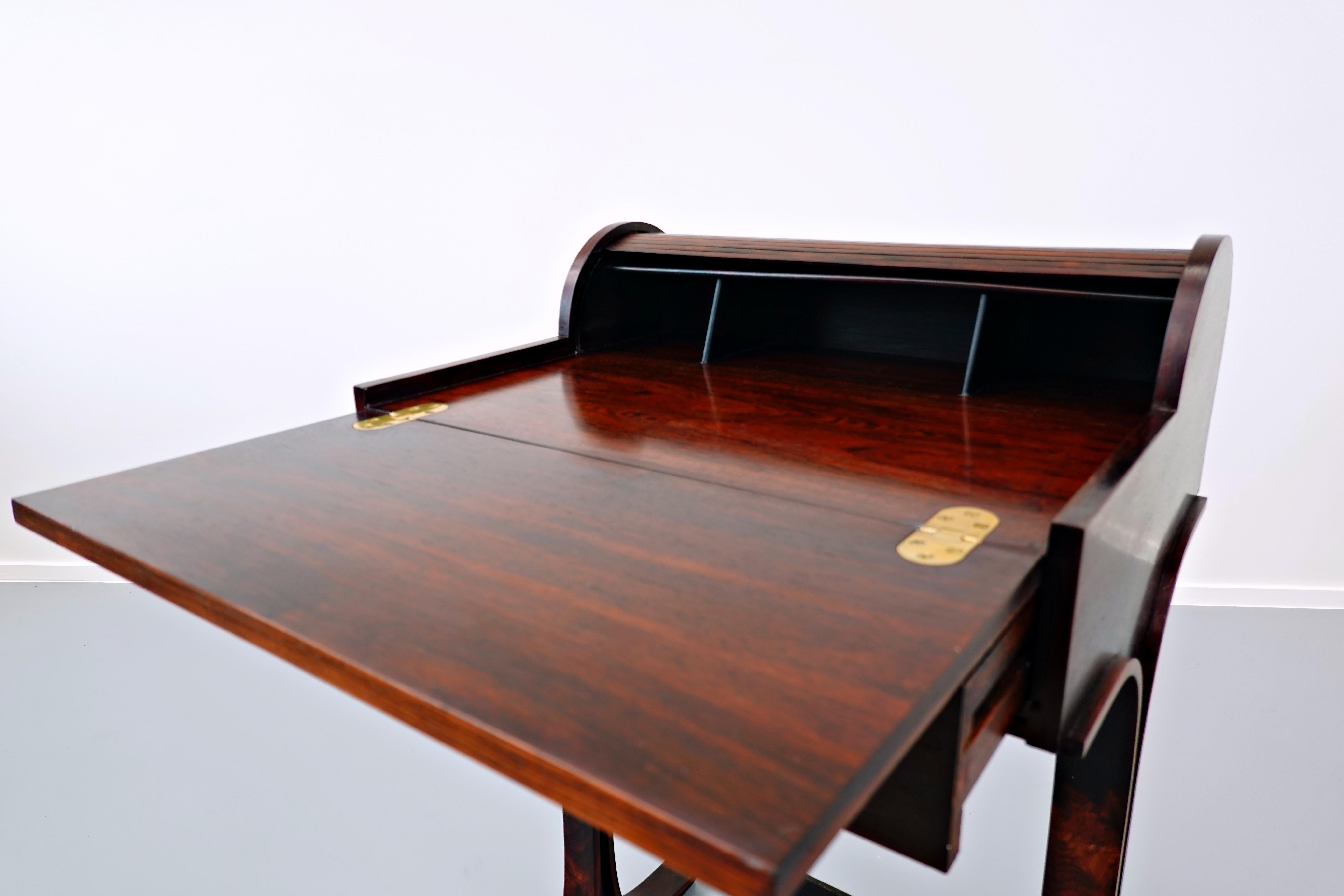 Mid-Century Modern Gianfranco Frattini Secretary for Bernini, 1950s In Good Condition For Sale In Brussels, BE