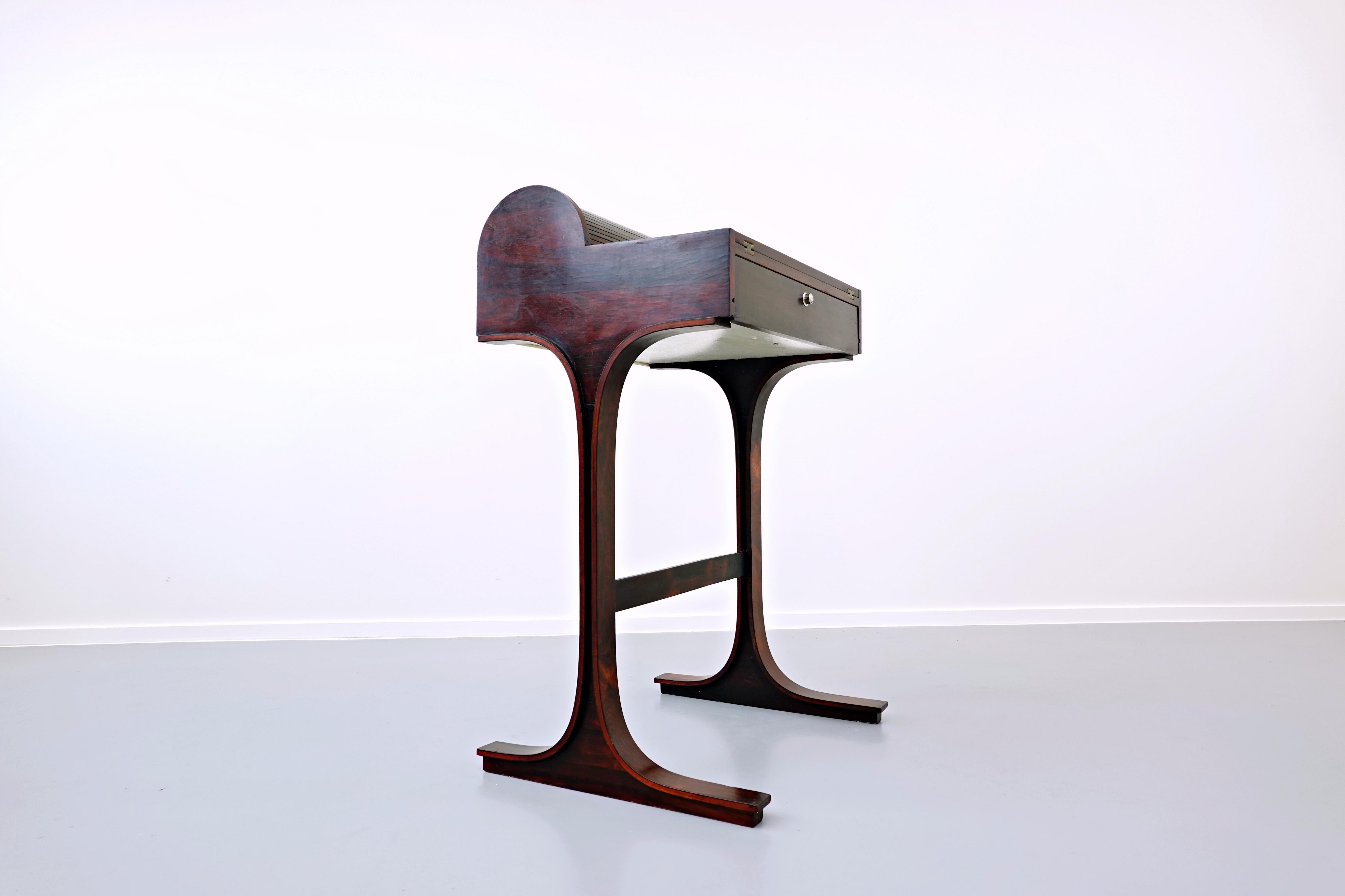 Mid-Century Modern Gianfranco Frattini Secretary for Bernini, 1950s 3