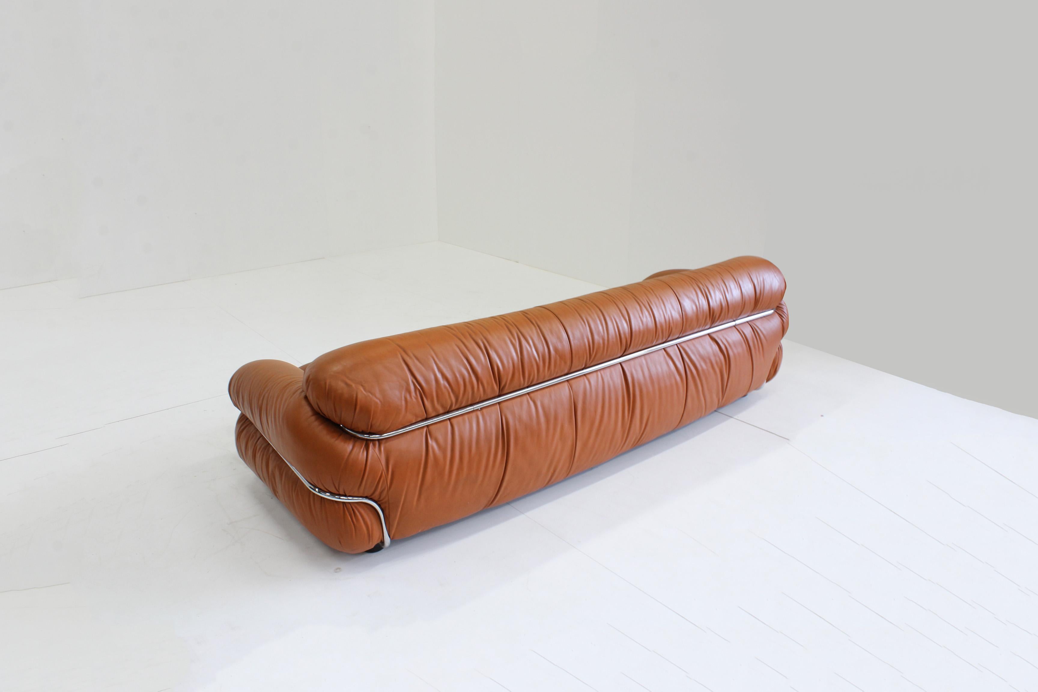 Italian Gianfranco Frattini Sesann sofa voor Cassina 1969