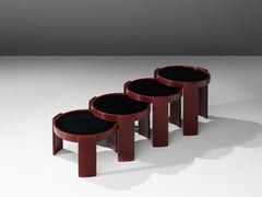 Gianfranco Frattini Set of Four '780' Nesting Tables