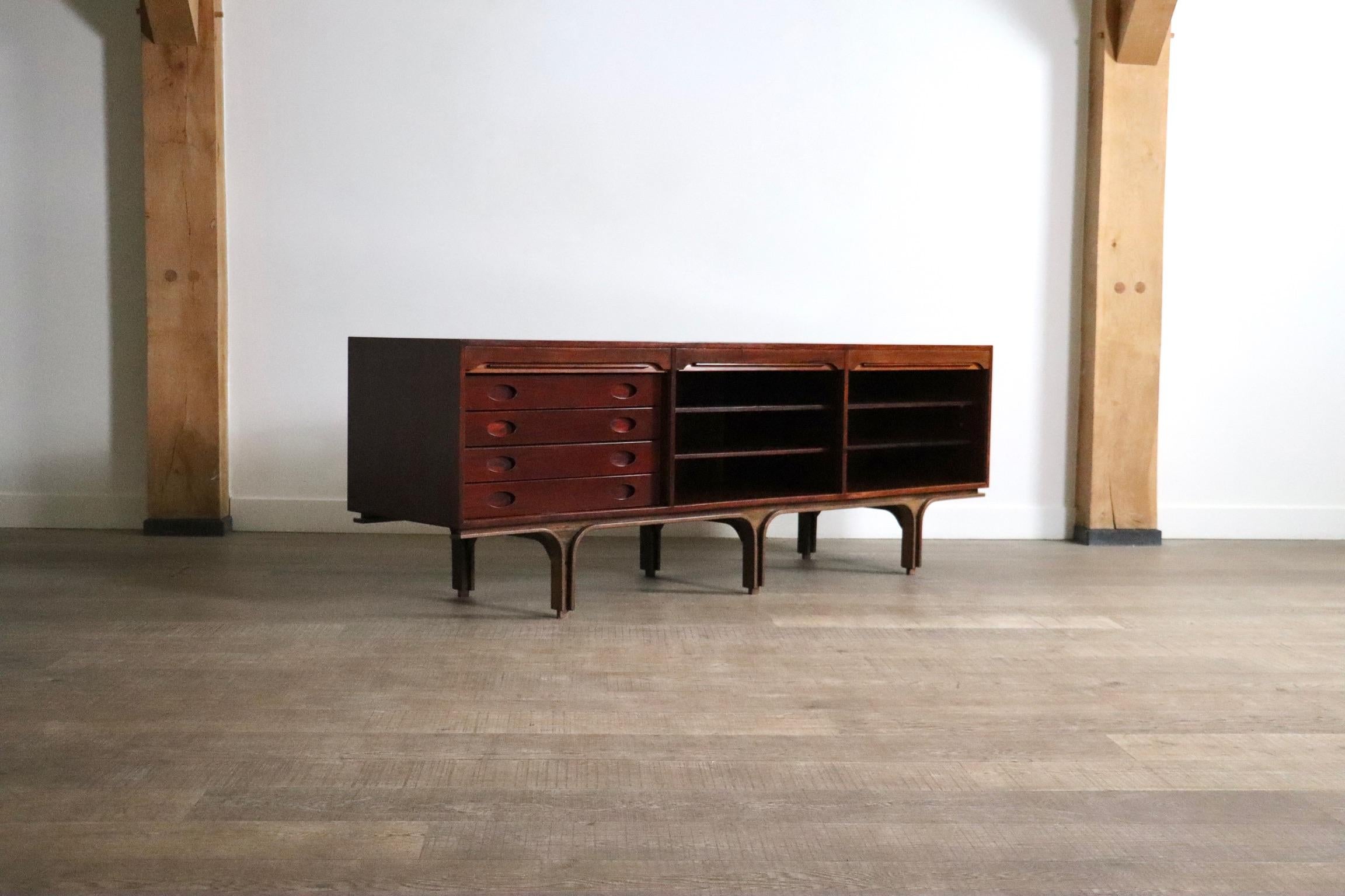 Credenza Gianfranco Frattini per Bernini 1957 in vendita 6