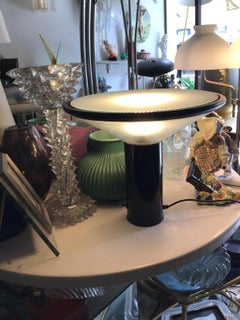 Gianfranco Frattini Table Lamp Metal Glass, 1979, Italy