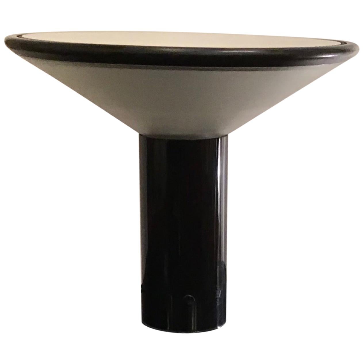 Lampe de bureau en verre métallique de Gianfranco Frattini, 1979, Italie