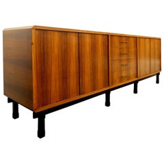 Retro Gianfranco Frattini Walnut Sideboard