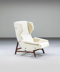 Gianfranco Frattini,  Wingback Armchair Model 877, Cassina 1959