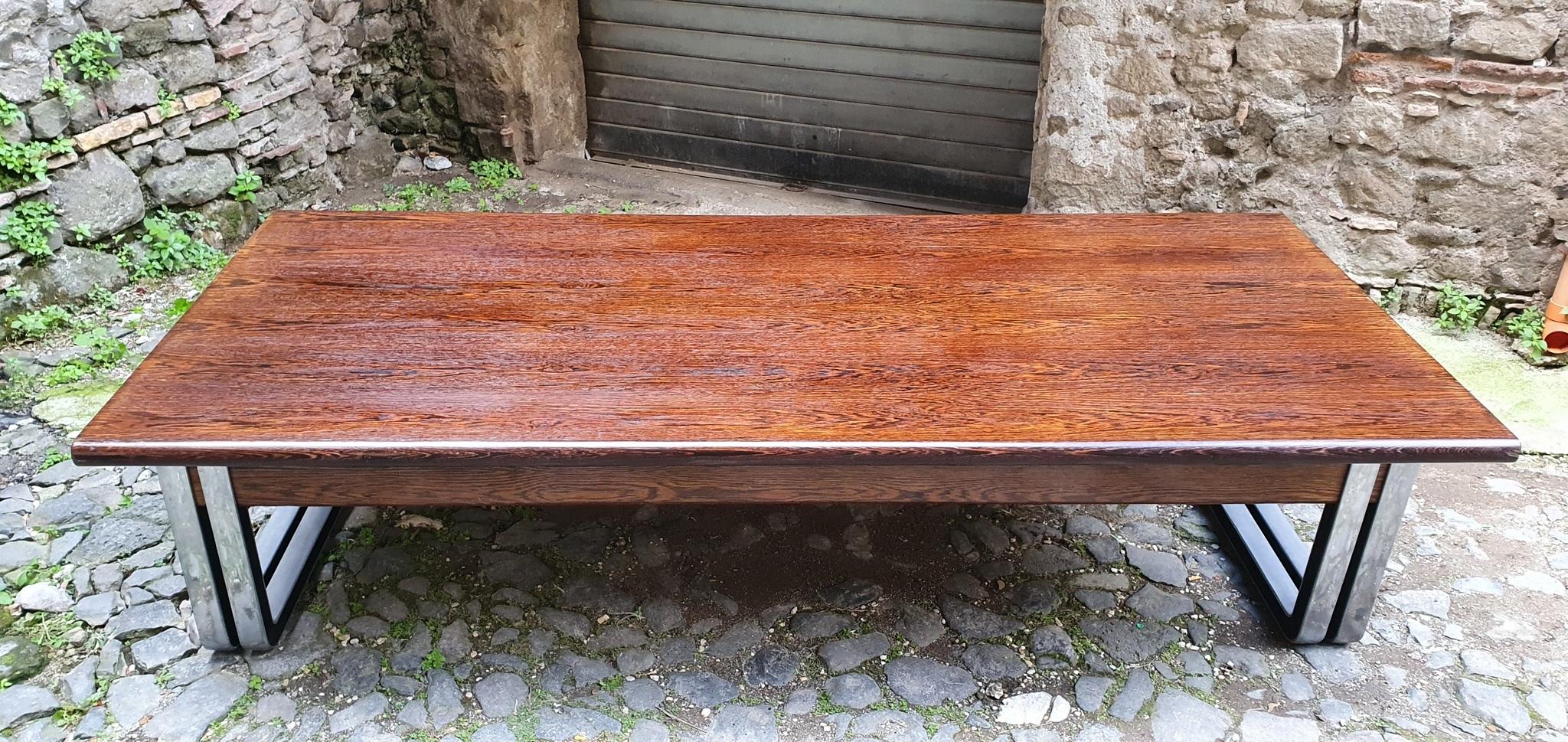 Large Desk T333 by Eugenio Gerli and Osvaldo Borsani for Tecno Italy For Sale 1